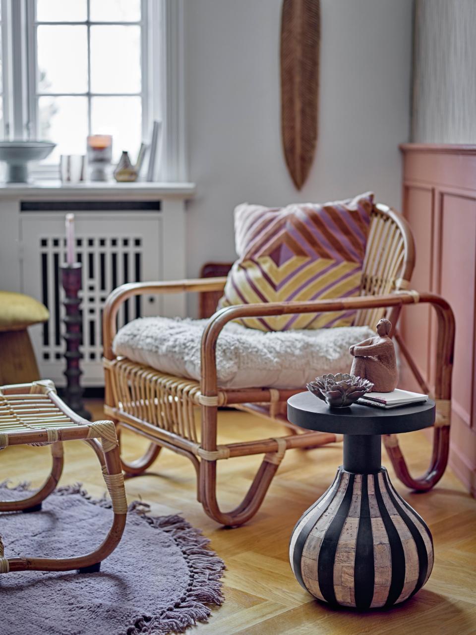 Baal Lounge Chair - Nature / Rattan