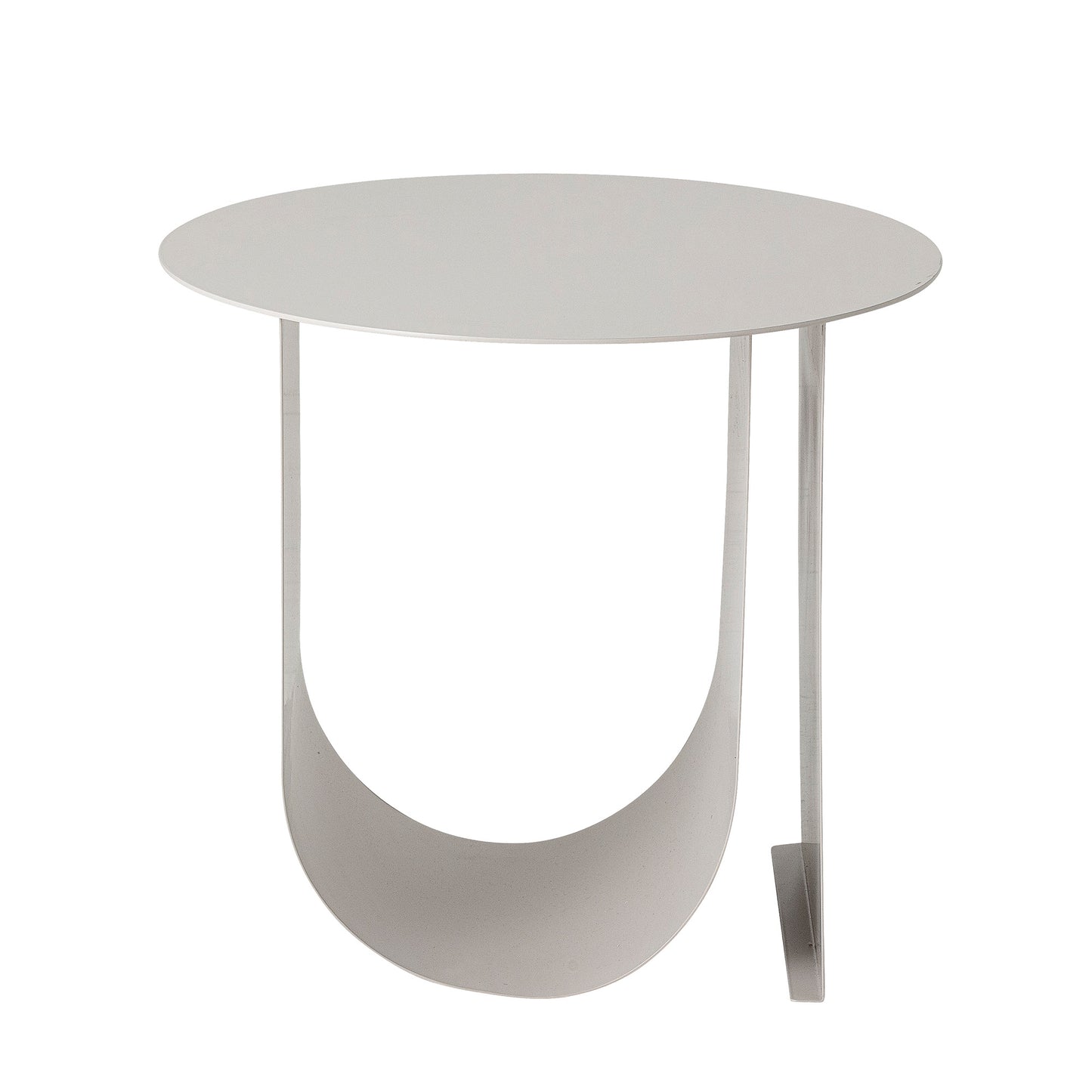 Cher Side Table - Light Grey / Metal