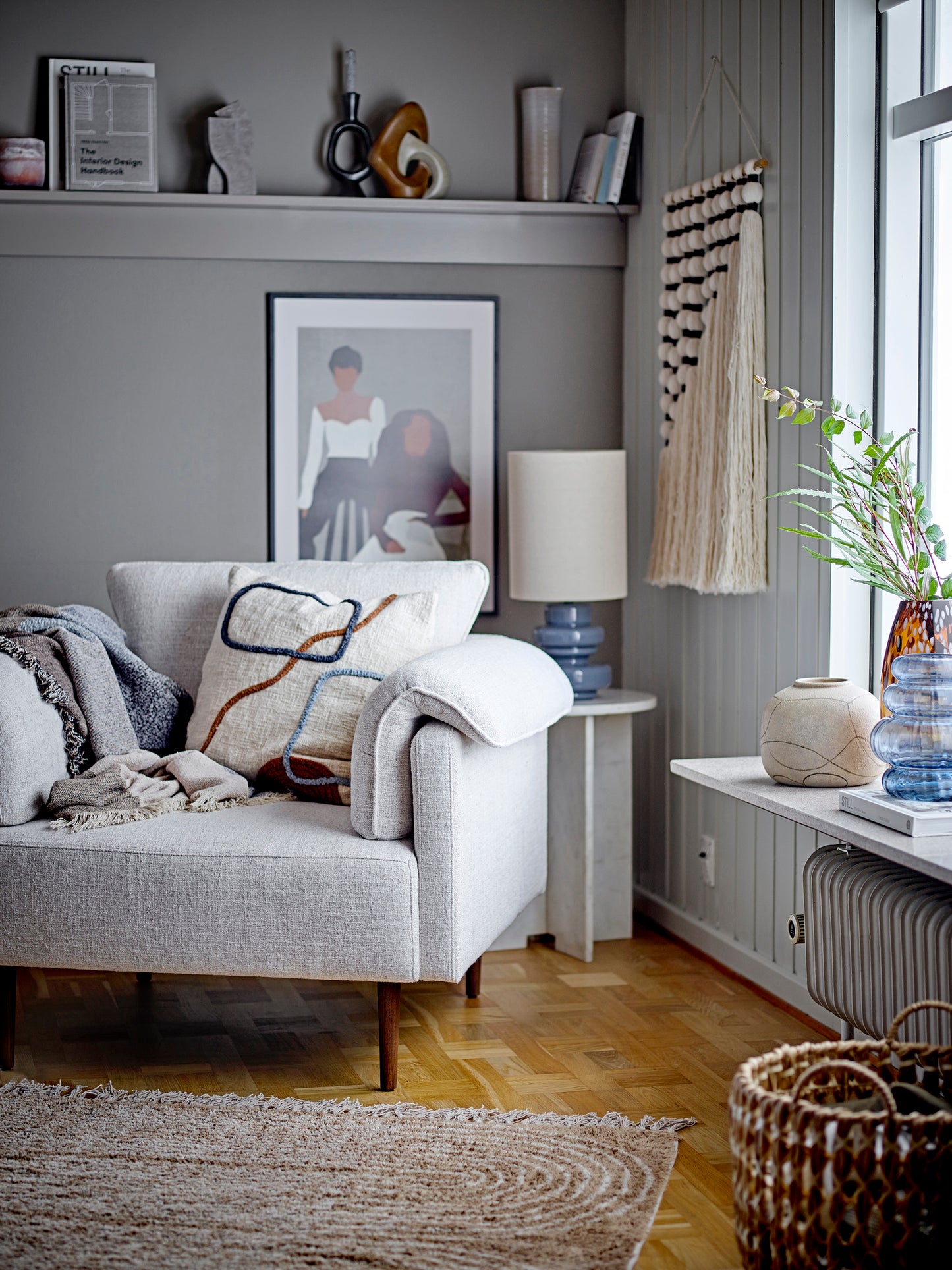 Chesham Lounge Chair - White