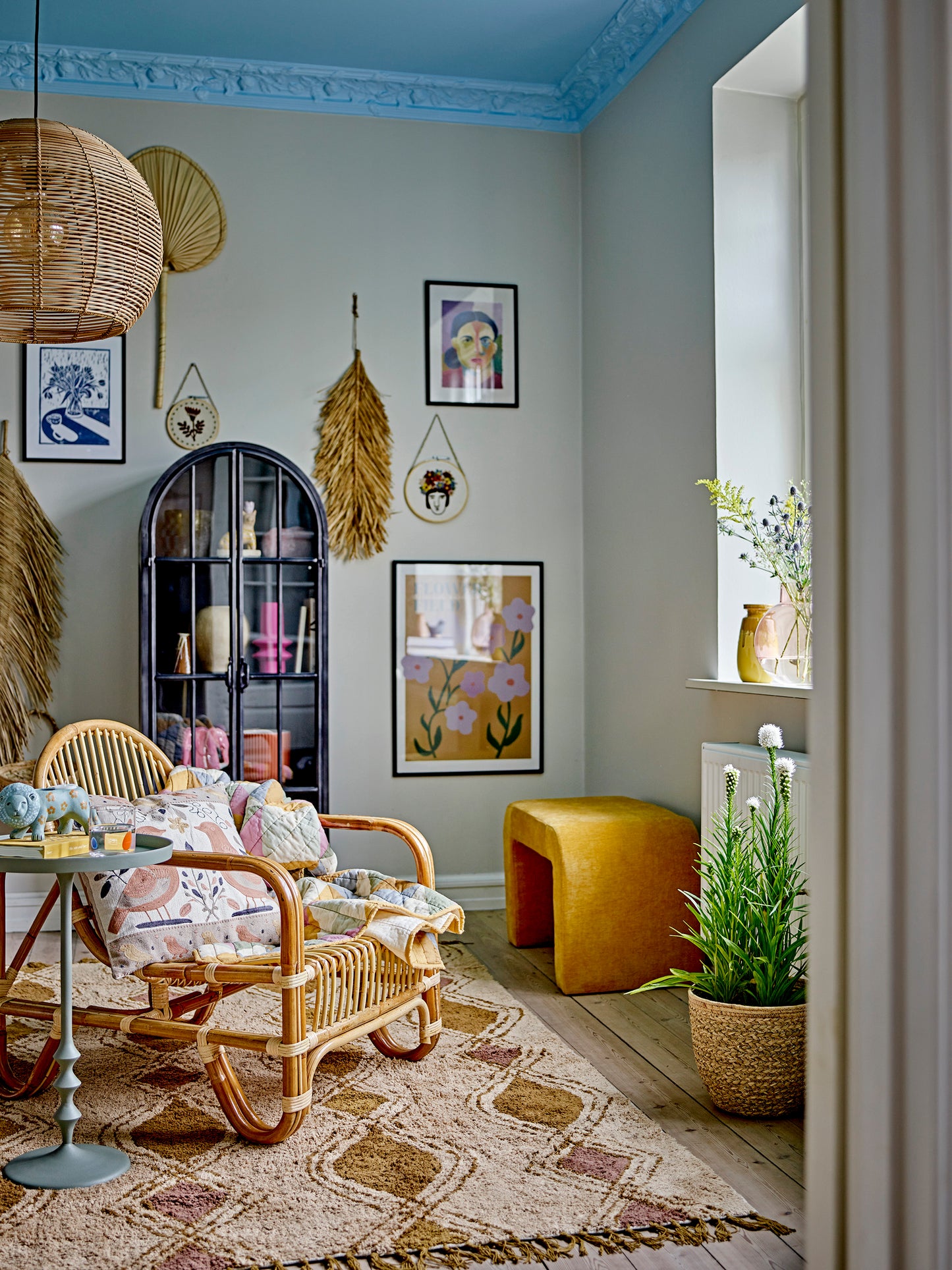 Mesa auxiliar Anjou - Verde