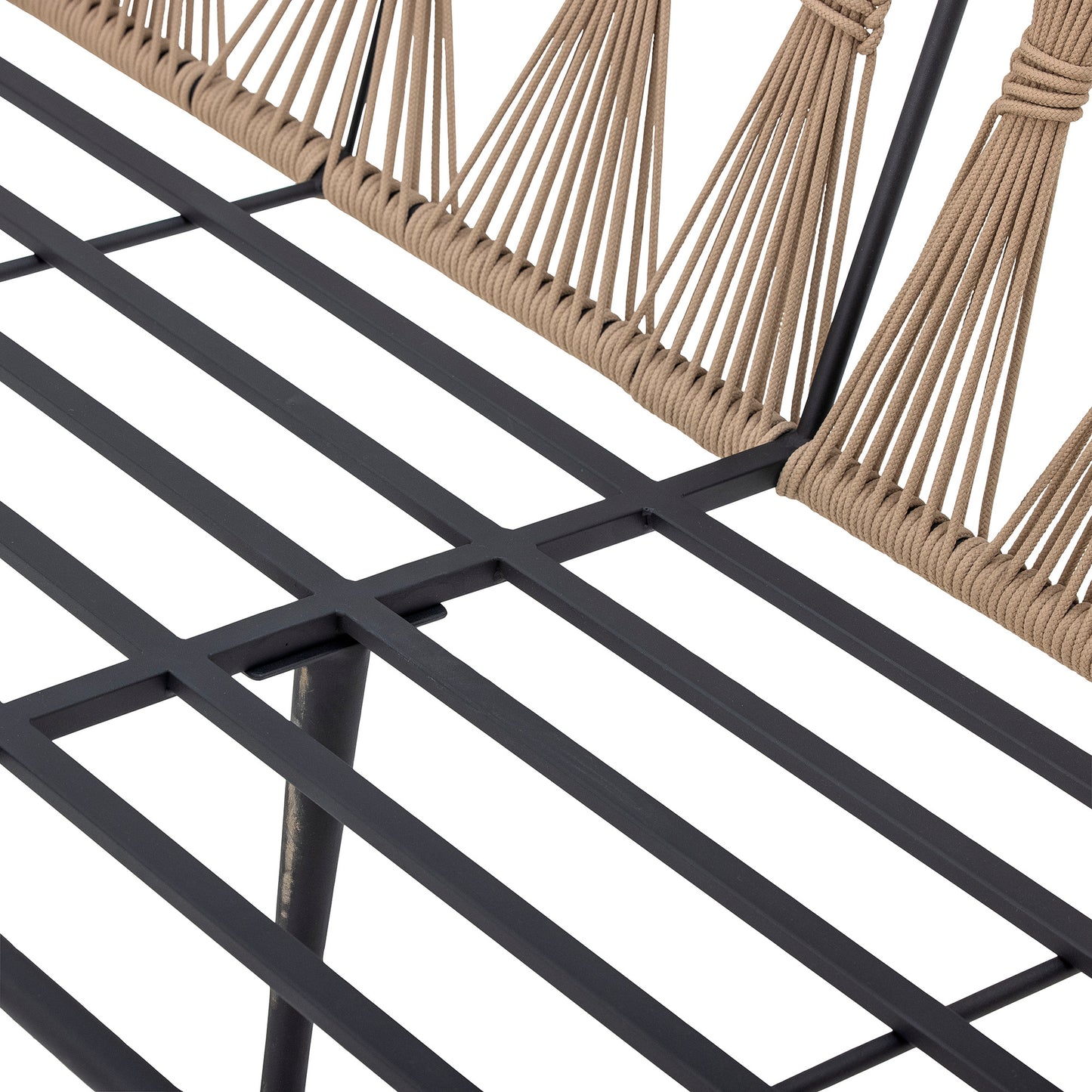 Sofá Pavone - Marrón / Metal