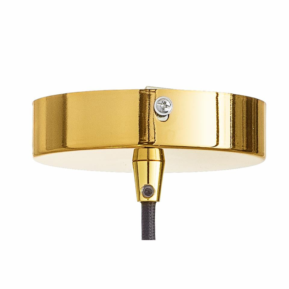 Lámpara colgante Adar 2 piezas Ø22 cm - Marrón