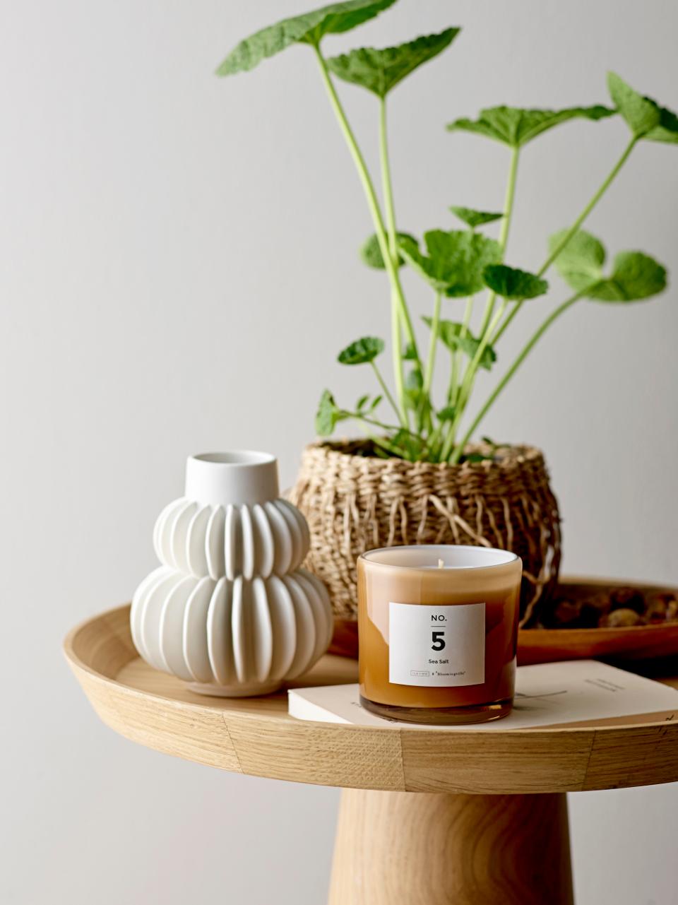 Mesa auxiliar Luana - Natural / Roble