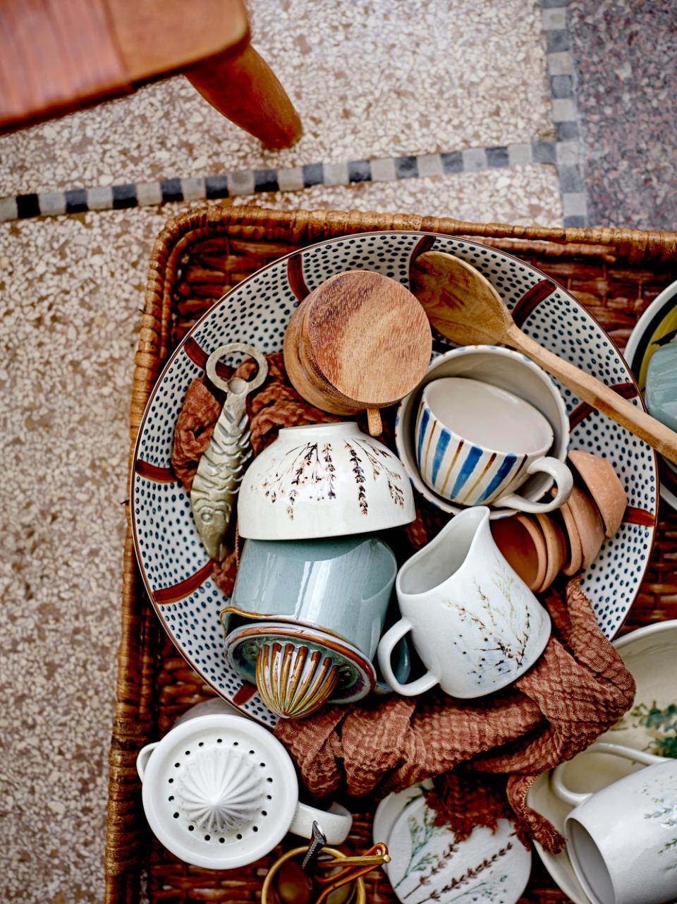 Juego de vajilla Bea de 12 piezas - Naturaleza