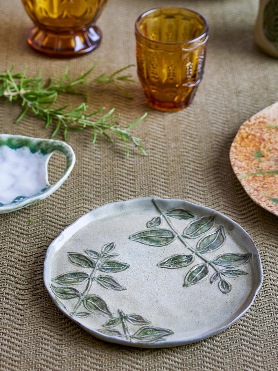Jasper Plate - Set of 4 - Green