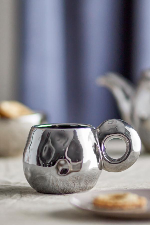 Shine Cup 300 ml - Set of 4 - Silver