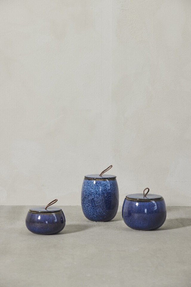 Jarrón Amera H16 cm - azul