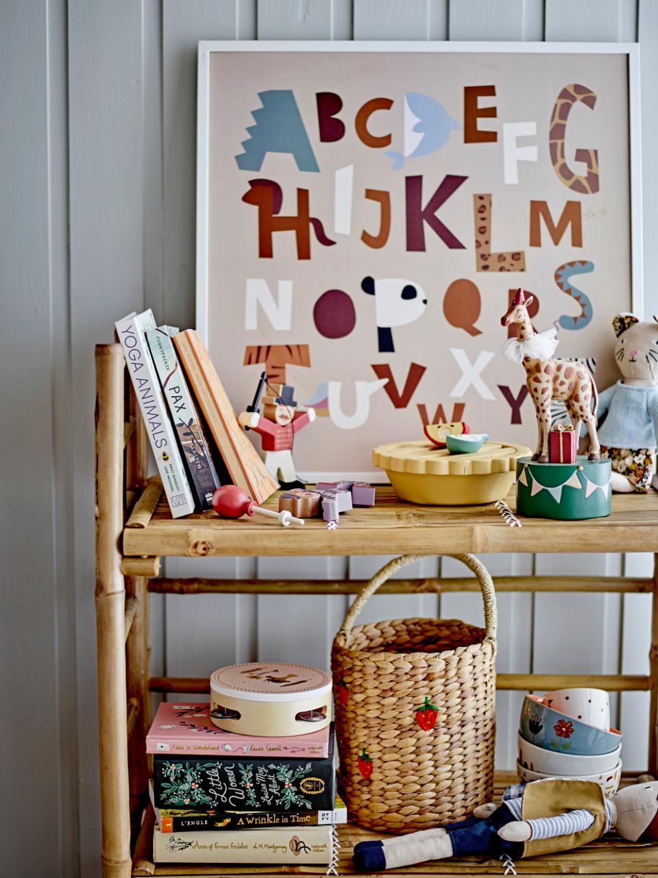 Librería plegable Zep - Naturaleza / Bambú