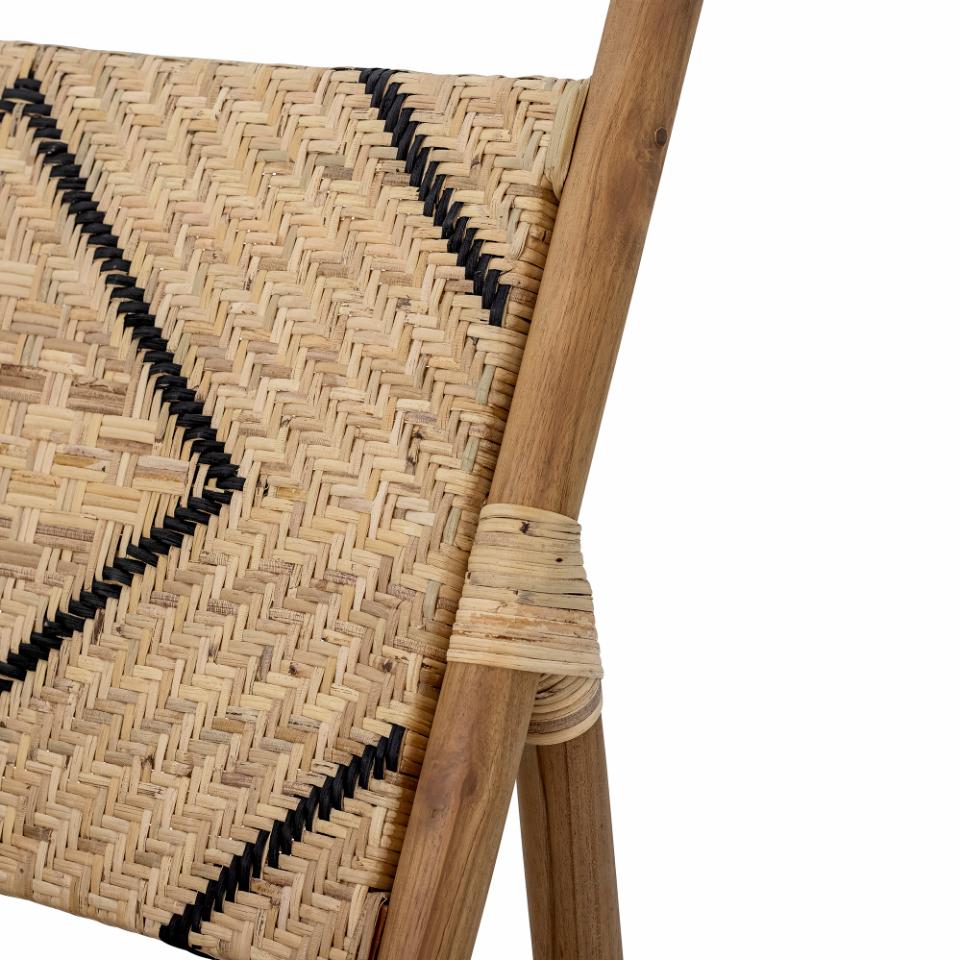 Lennox Lounge Chair - Nature / Teak