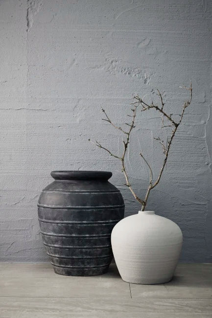 Anna flower pot H59,5 cm - antique black