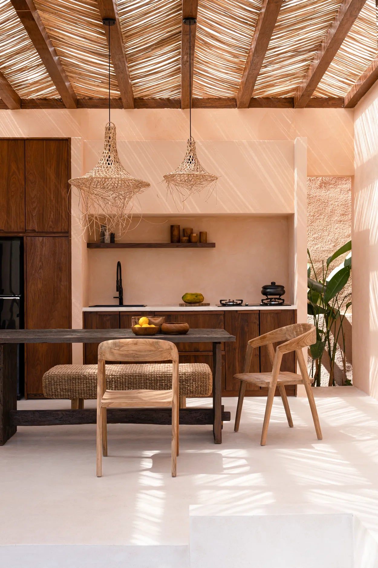 La silla de comedor Teluk