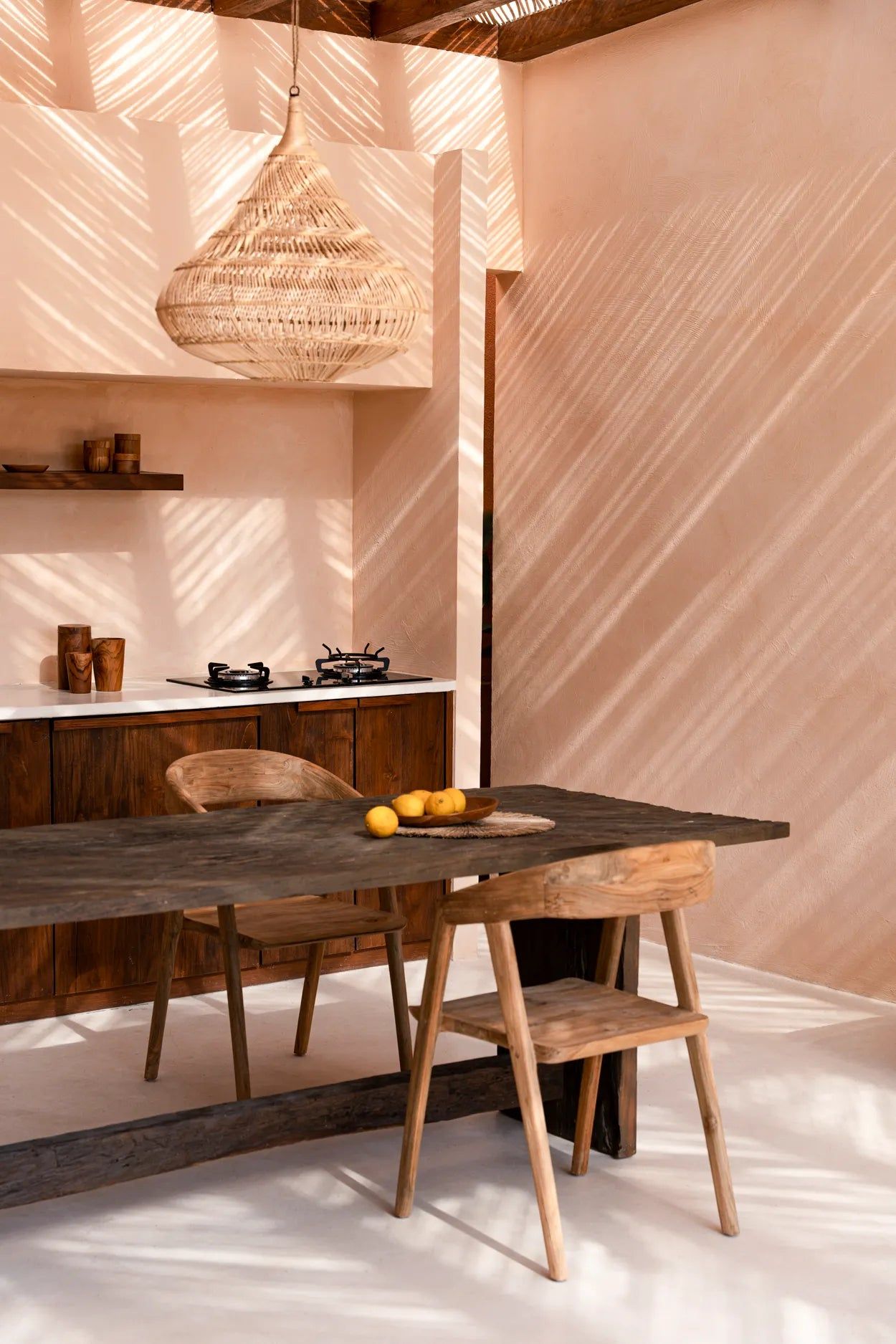 La silla de comedor Teluk
