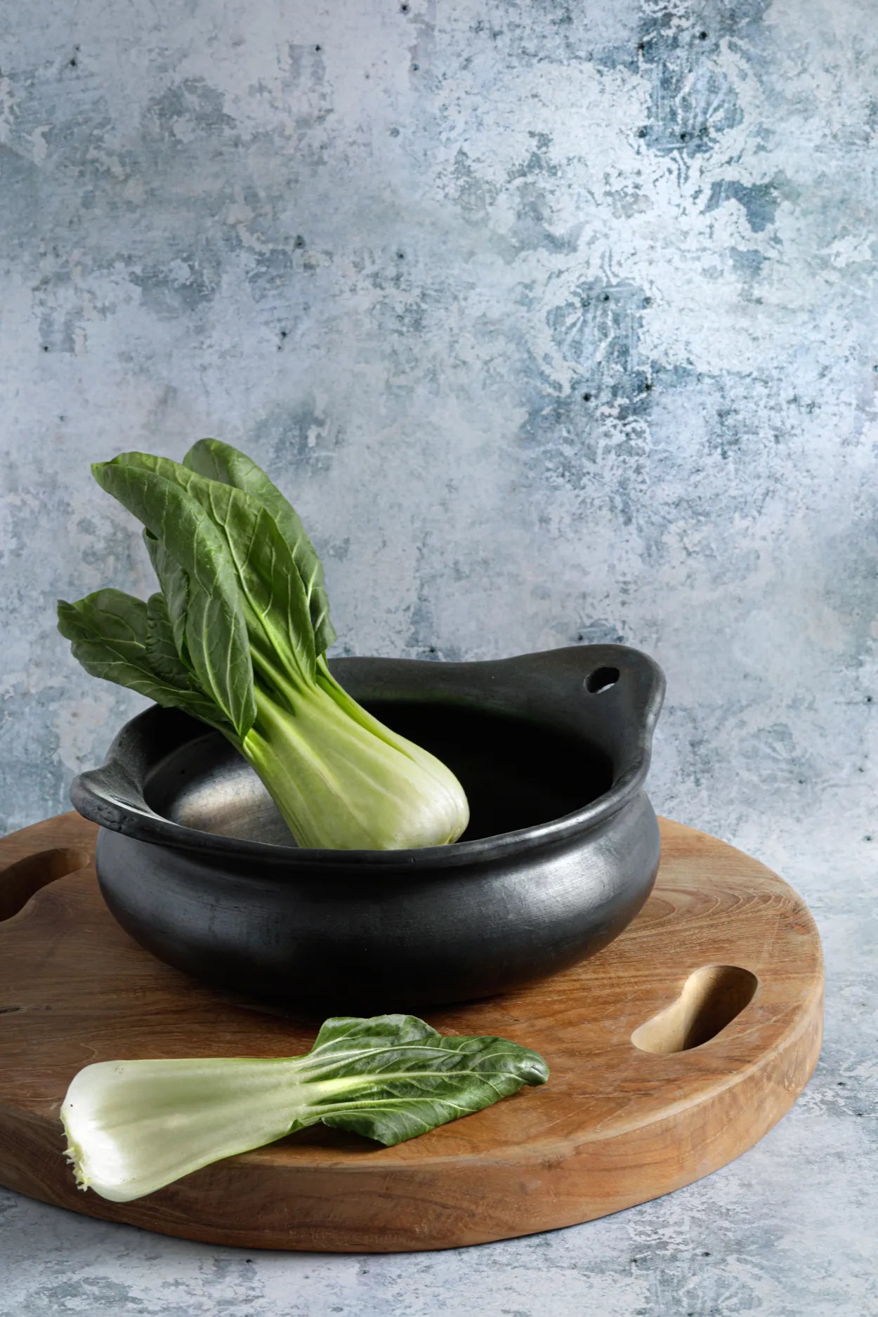 Bandeja de raíz de teca - Natural - L