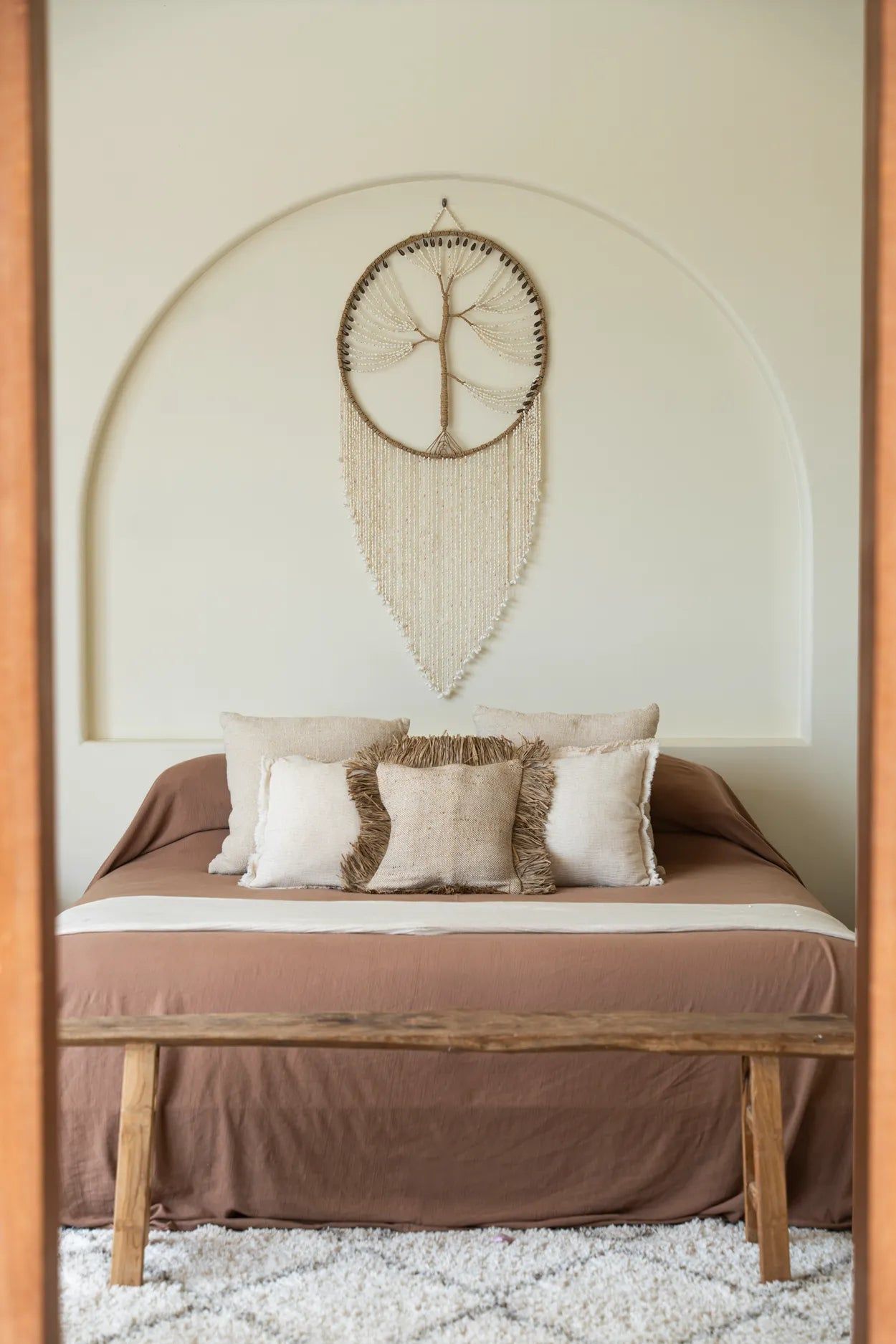 The Saint Tropez Cushion Cover - Natural - 40x40