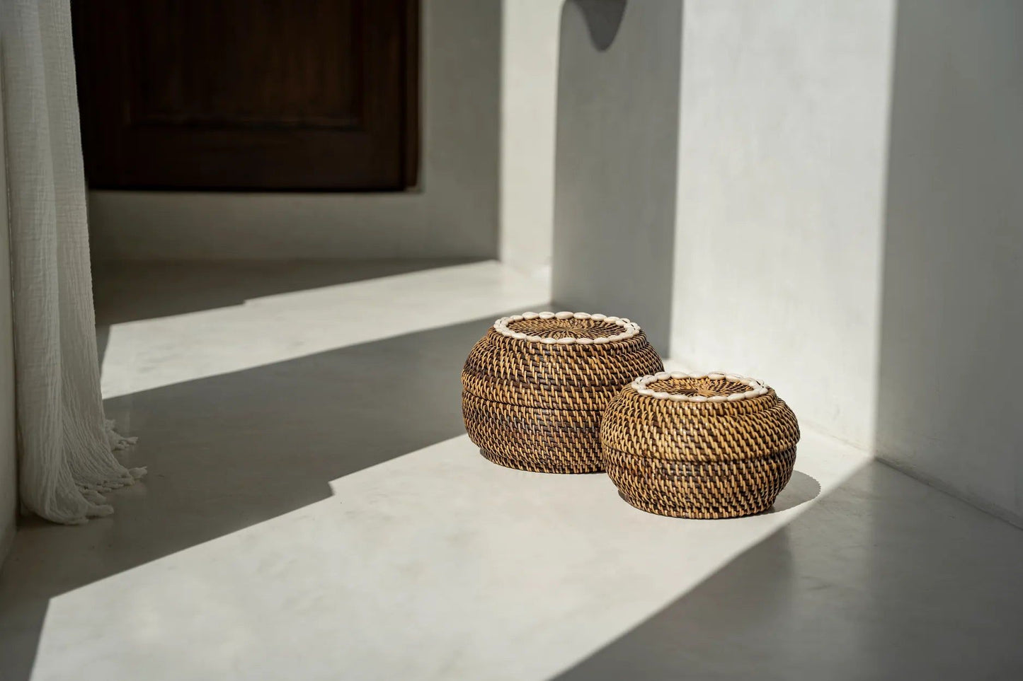 Cesta Peek-a-Boo The Colonial - Marrón natural - S