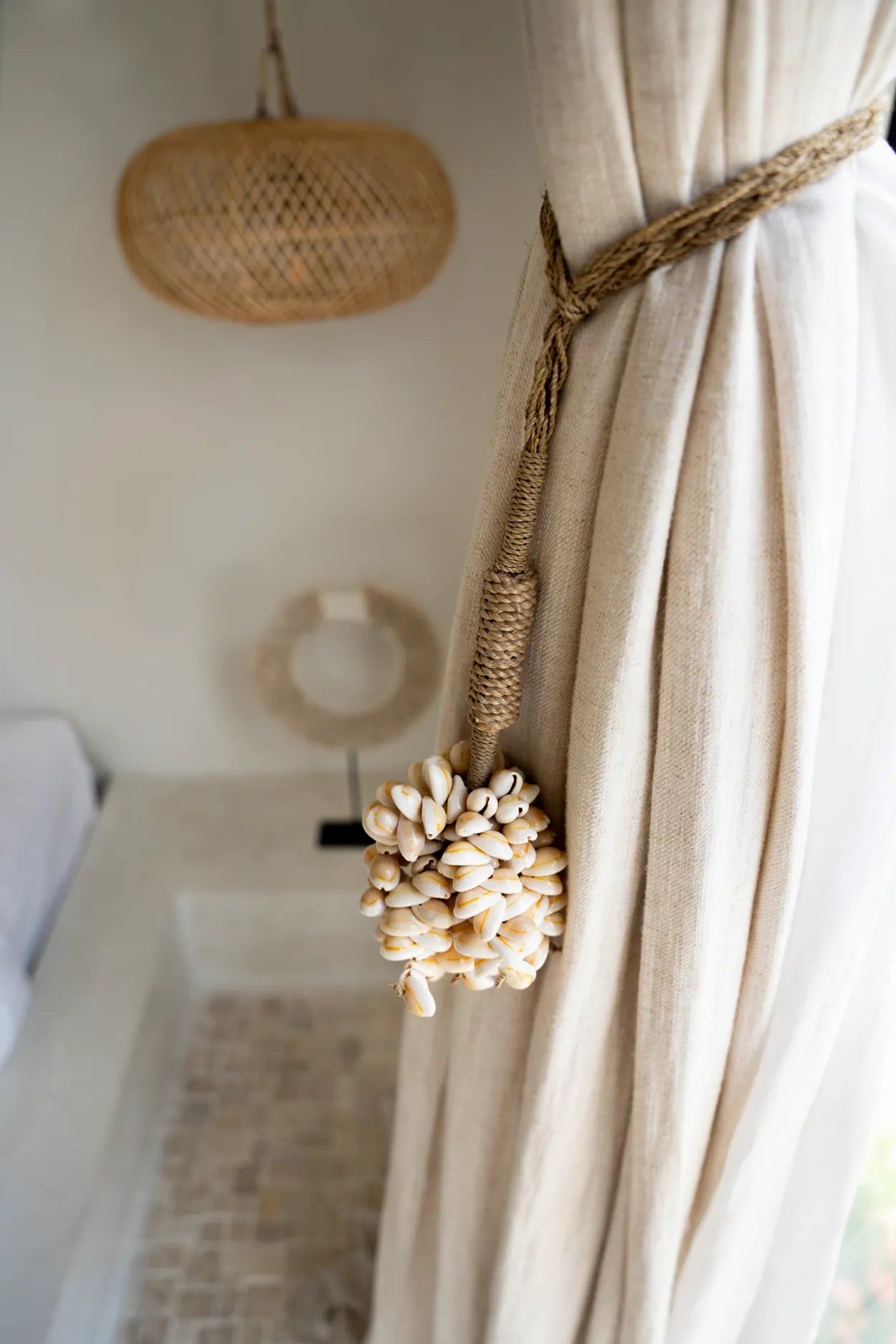 The Pink Shell Tassel