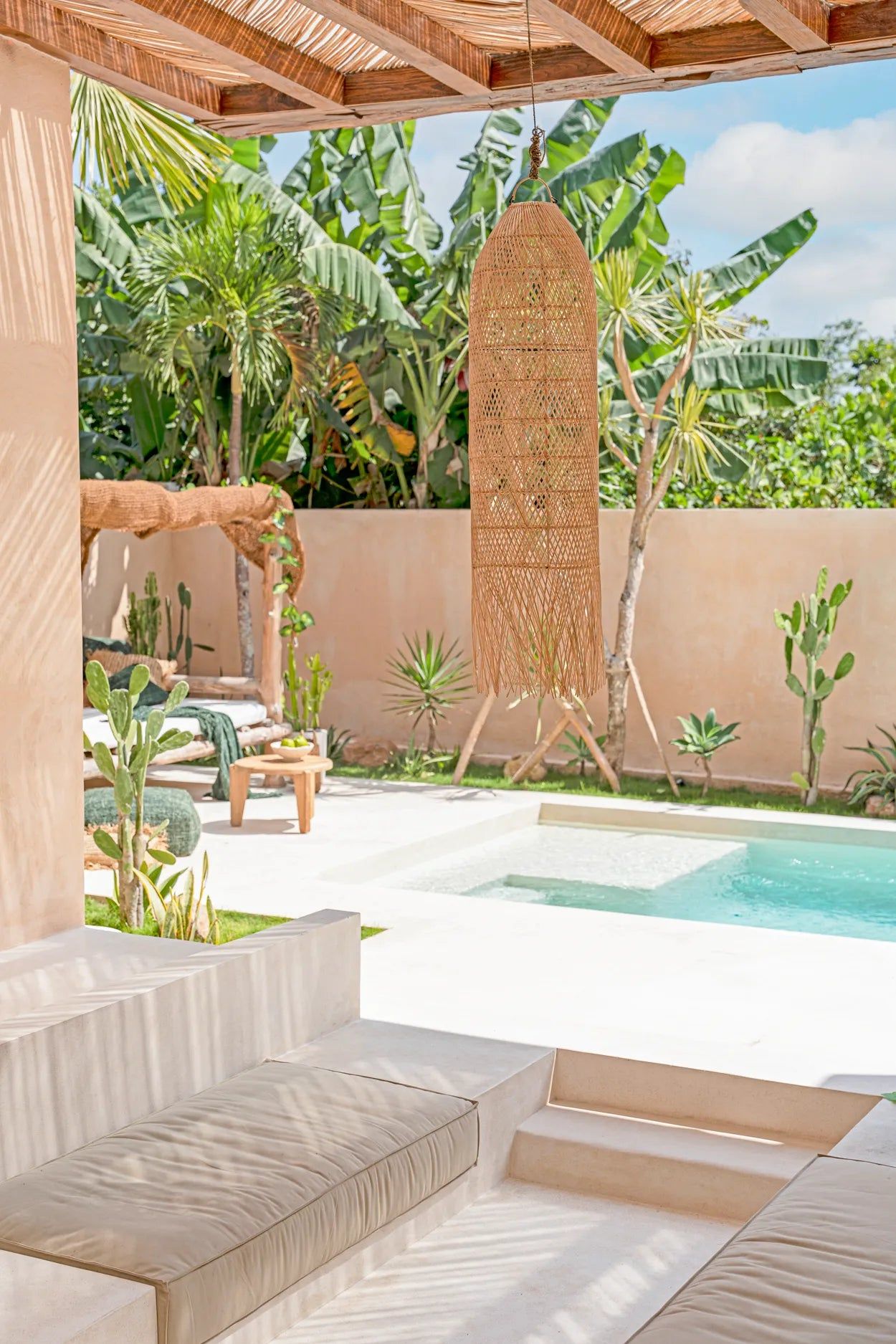 El colgante de calamar - Natural - L