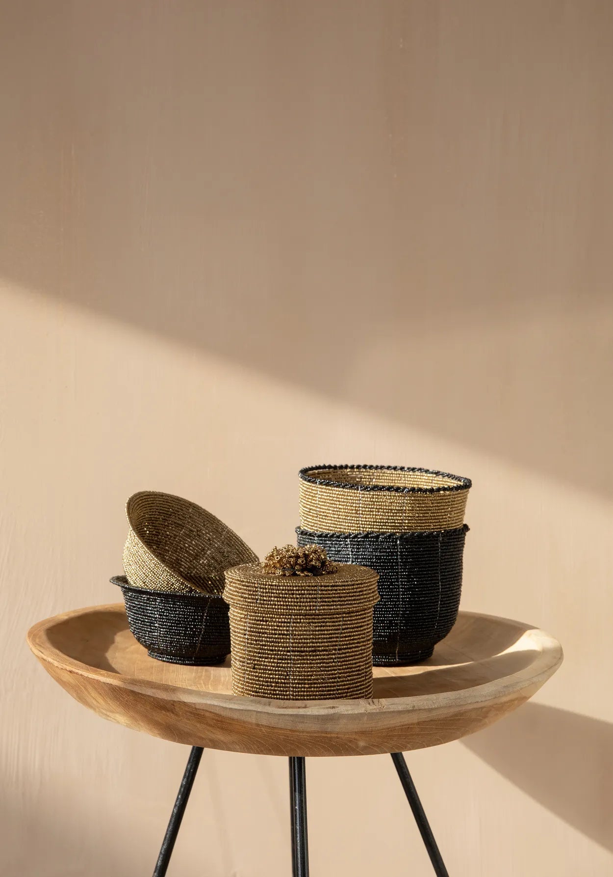 The Beaded Candy Bowl - Negro - M