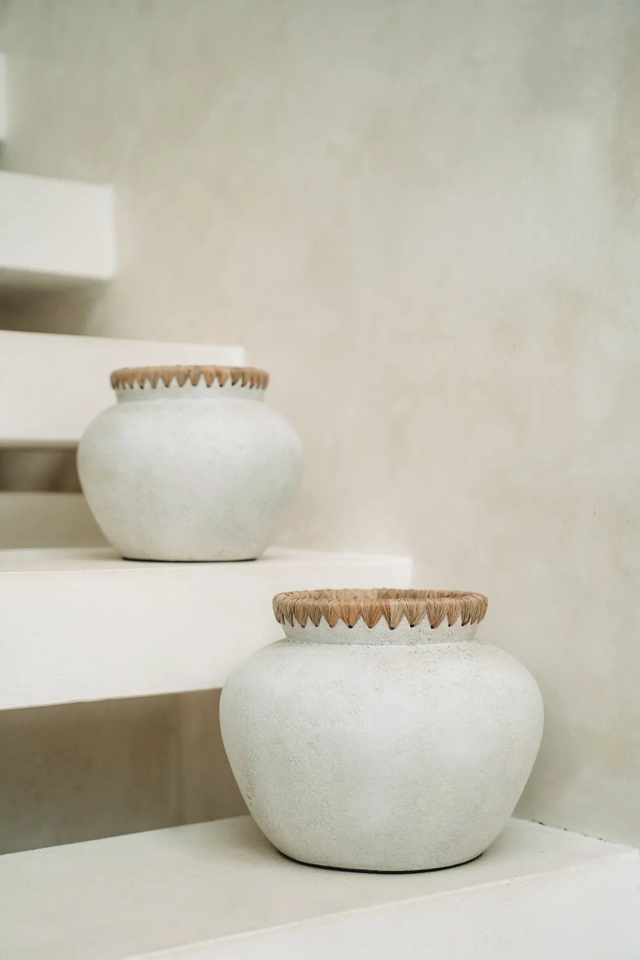 The Styly Vase - Concrete Natural - M