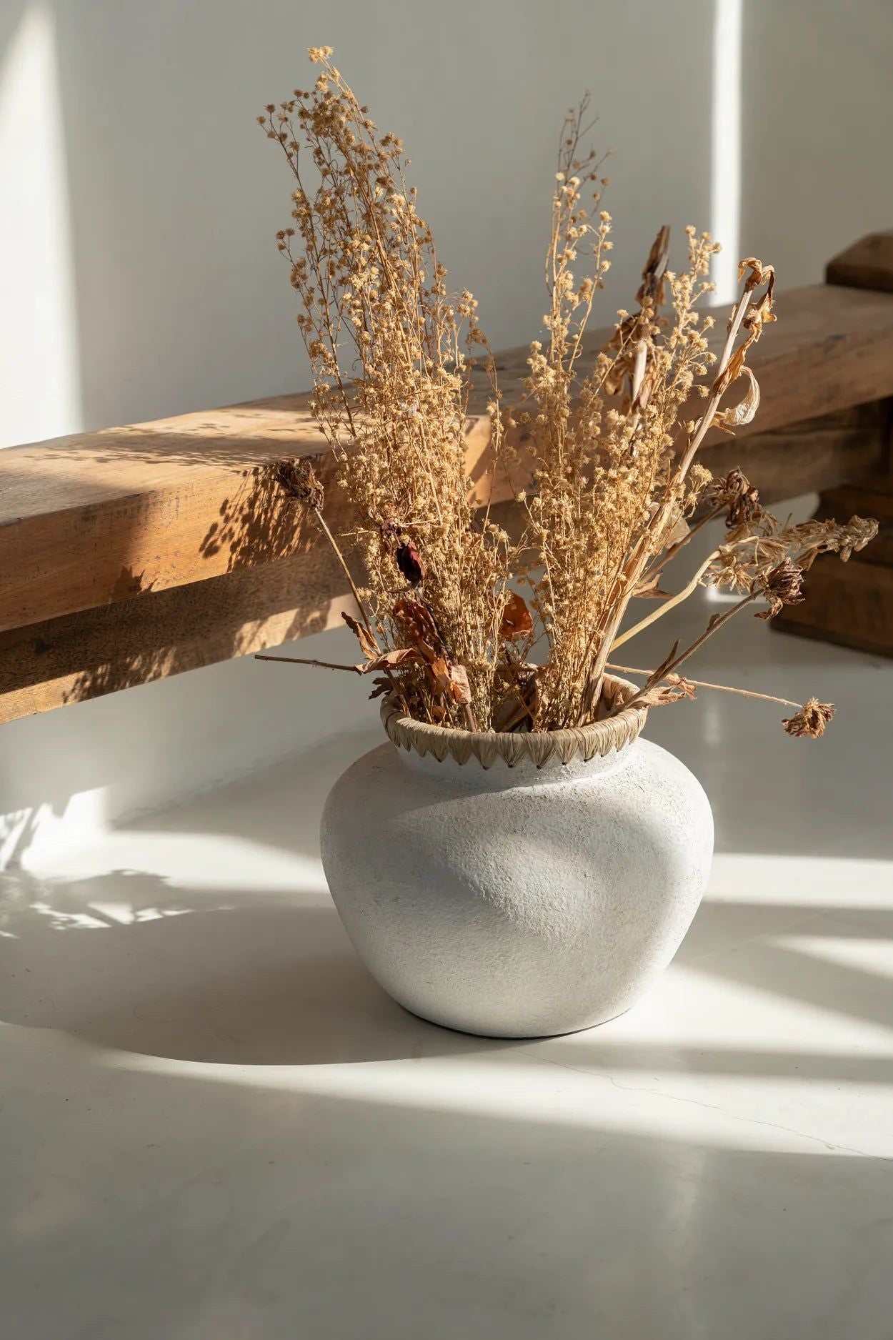 The Styly Vase - Concrete Natural - M