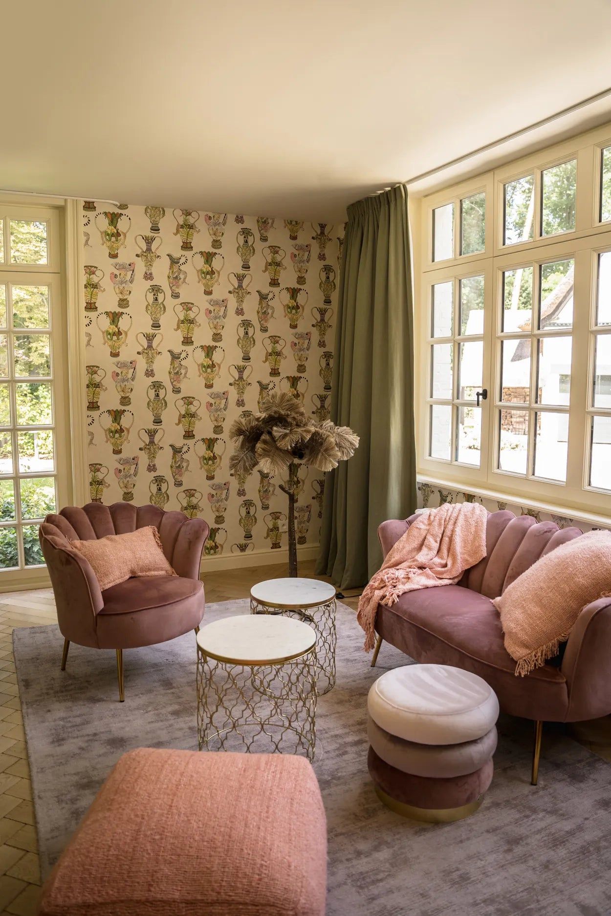 Cuadros The s'il vous - Rosa Salmón