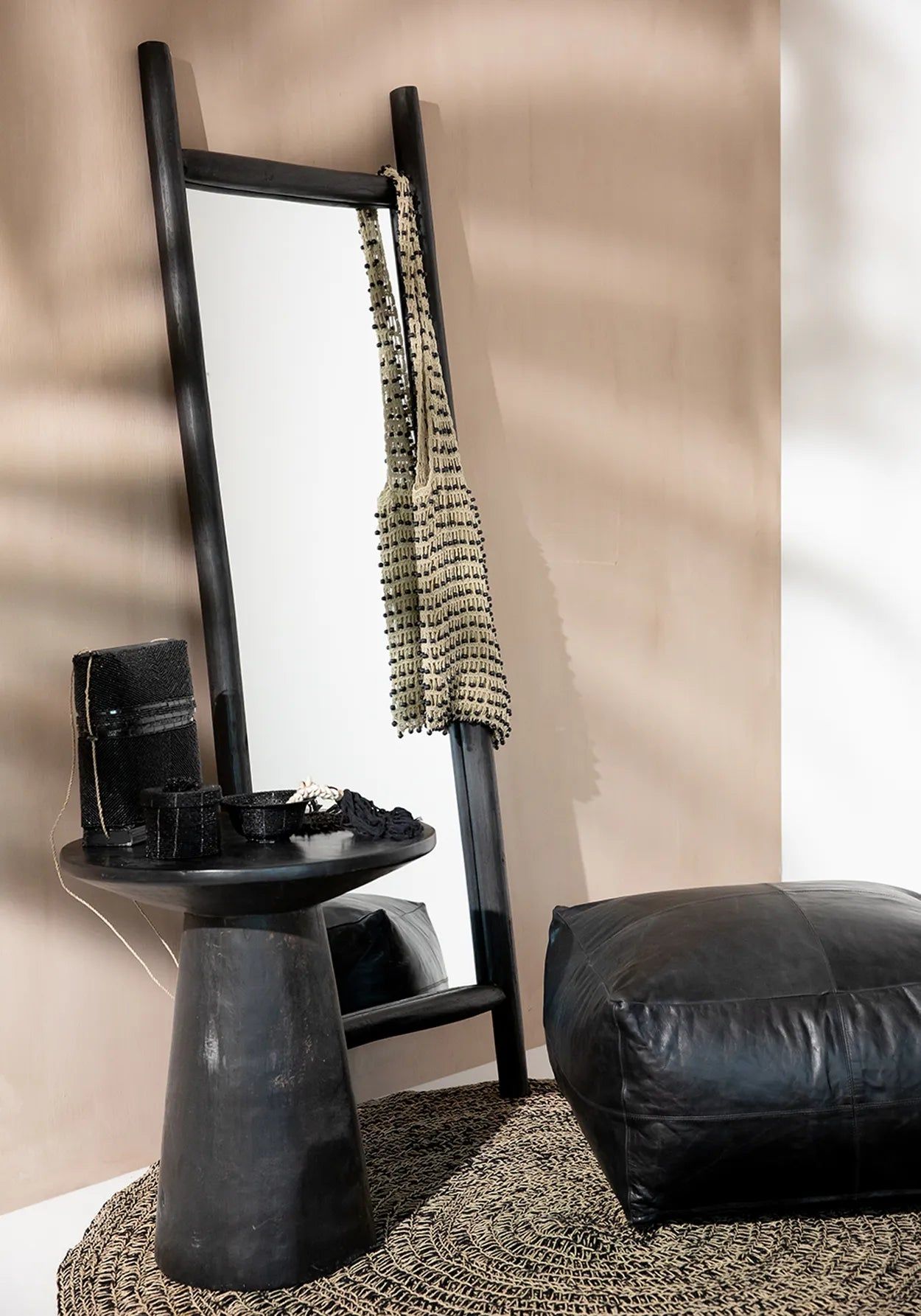 The Island Dressing Room Mirror - Black