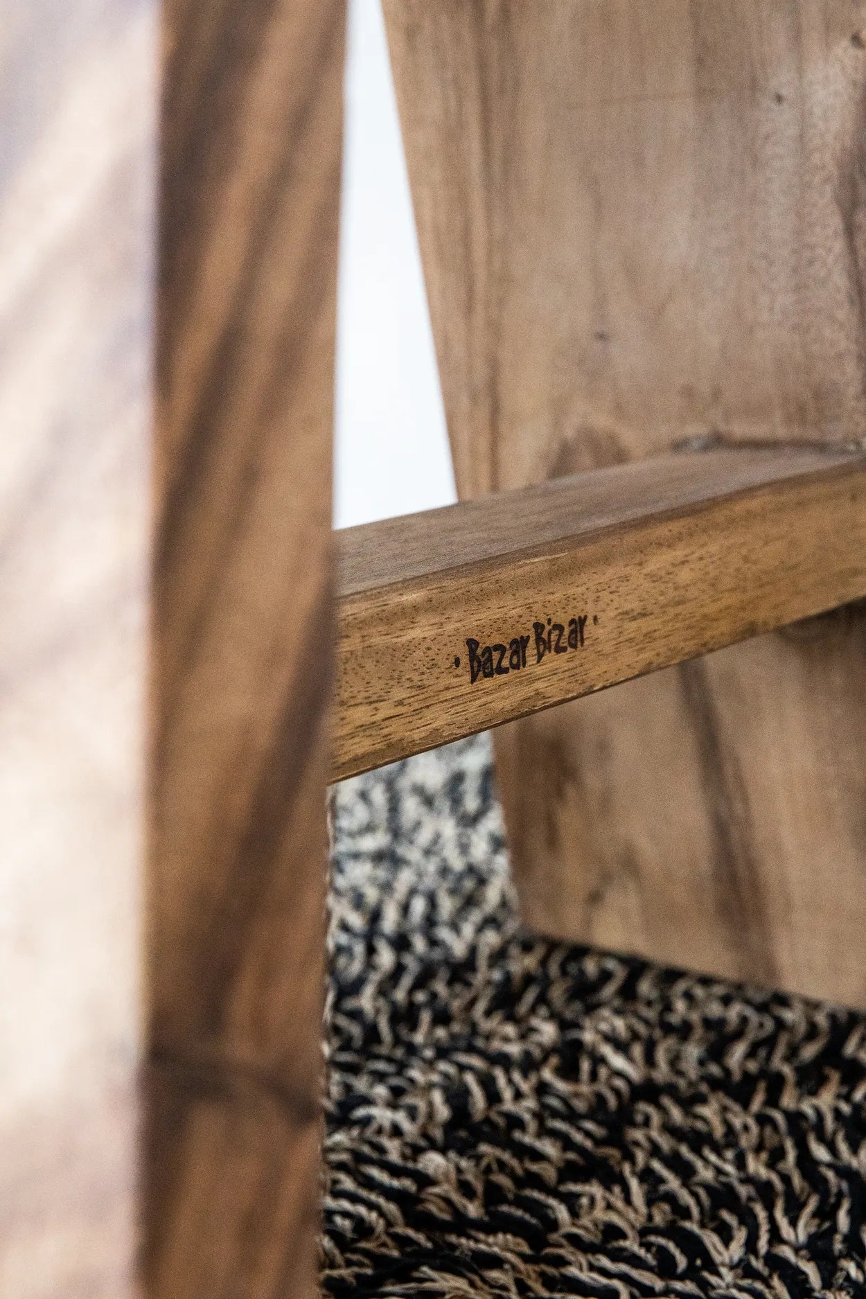 Alfombra The Seagrass - Negro natural - 100