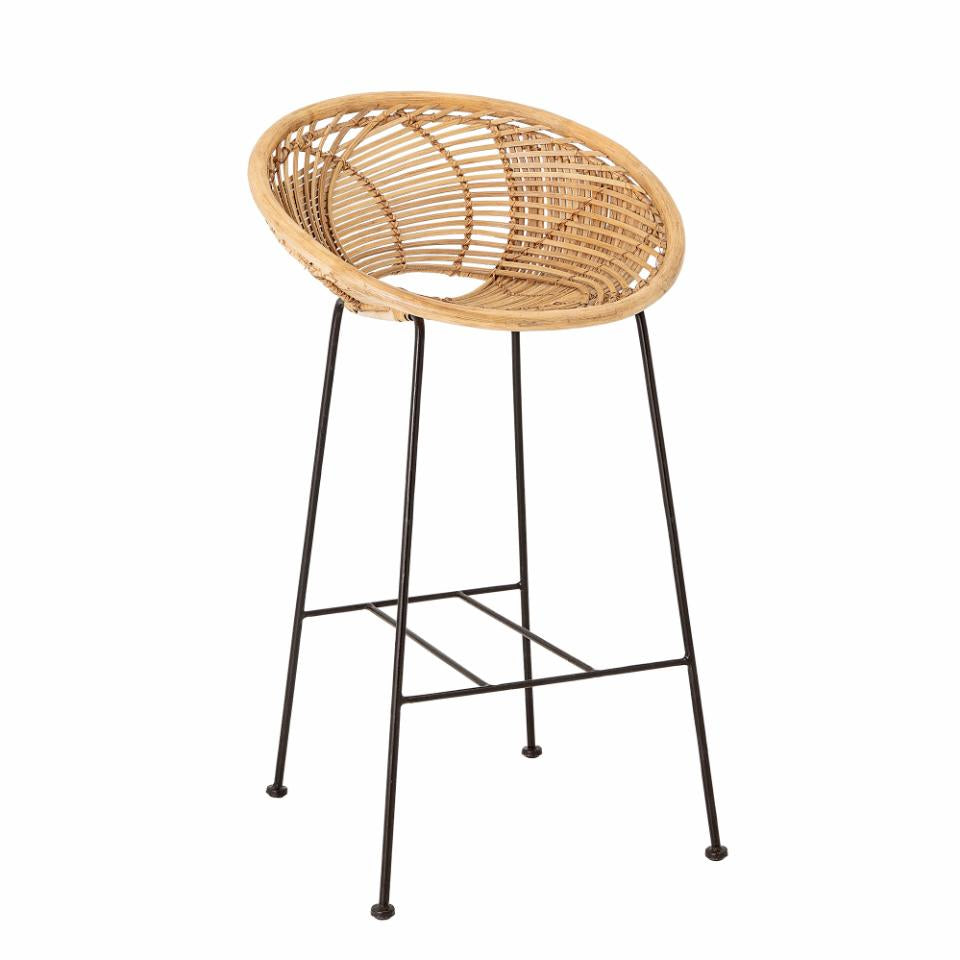 Yonne Bar Chair - Nature / Rattan