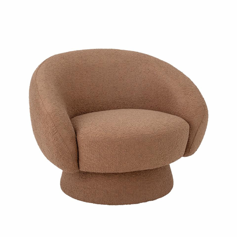 Ted Lounge Chair - Brown