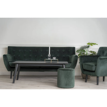 Monte 3 Seater Sofa - green