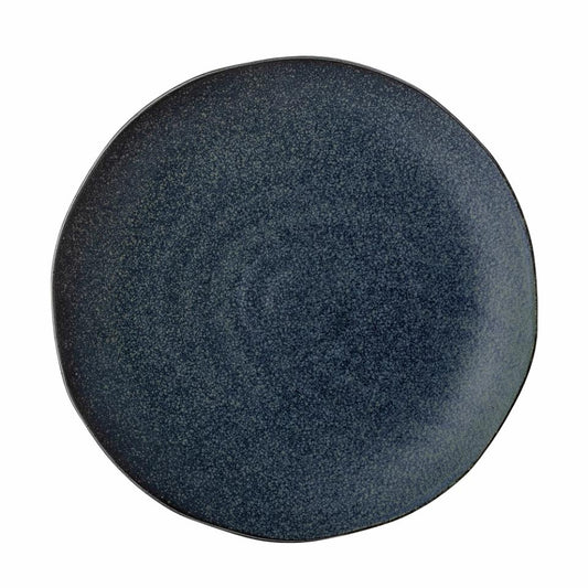 Aura Plate Ø28,5 cm - Set of 8 - Dark Blue