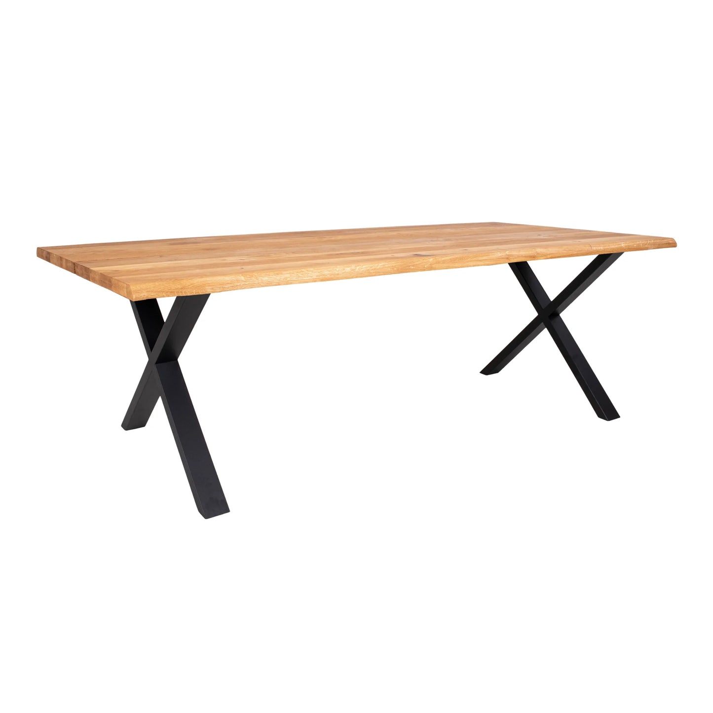 Toulon Dining Table with wavy edge 240x95 cm - Nature