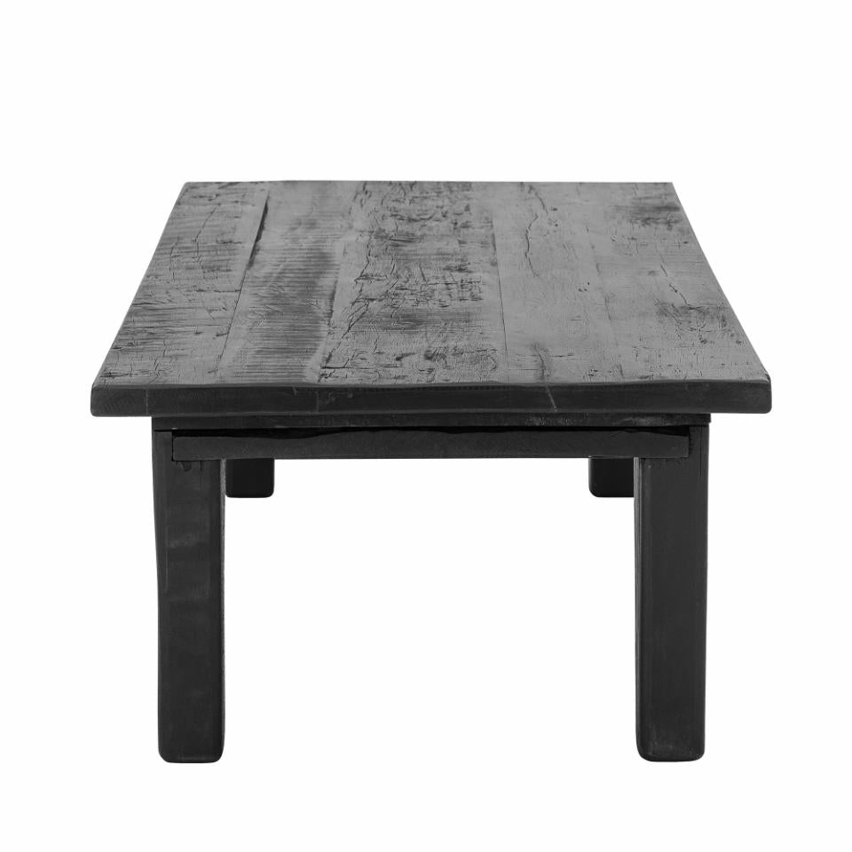 Riber Coffee Table / Bench - Black / Reclaimed Wood