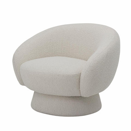 Ted Lounge Chair - White