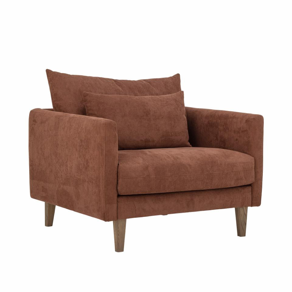 Thess Lounge Chair - Brown