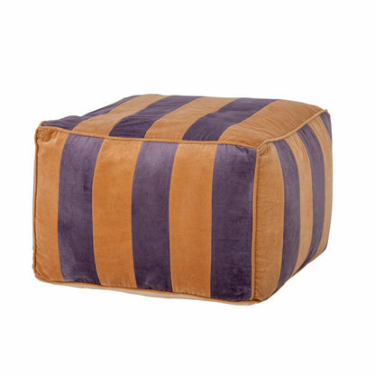 Walder Pouf - Purple/Orange