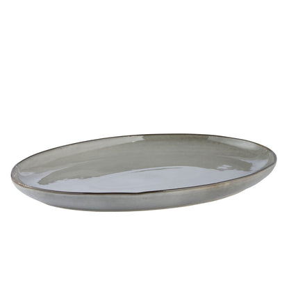 Plato de servir Amera 40x30 cm - gris