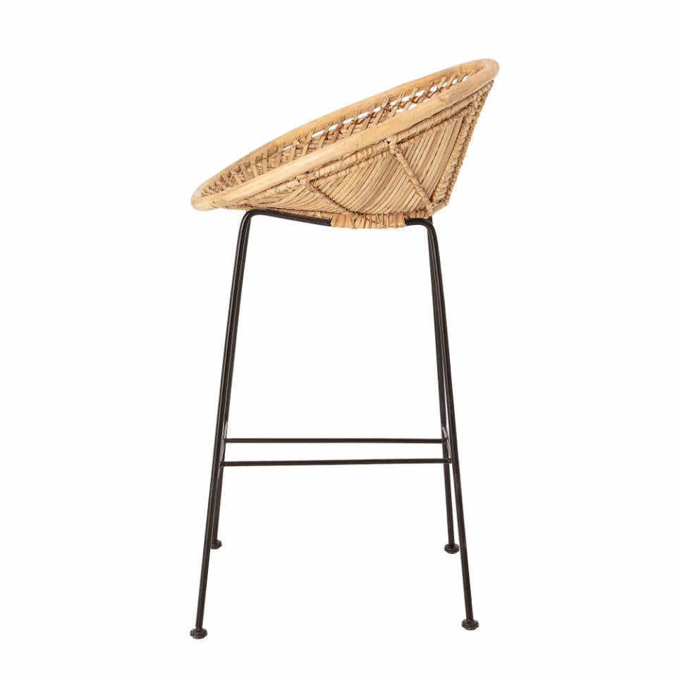 Yonne Bar Chair - Nature / Rattan