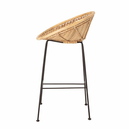 Yonne Bar Chair - Nature / Rattan