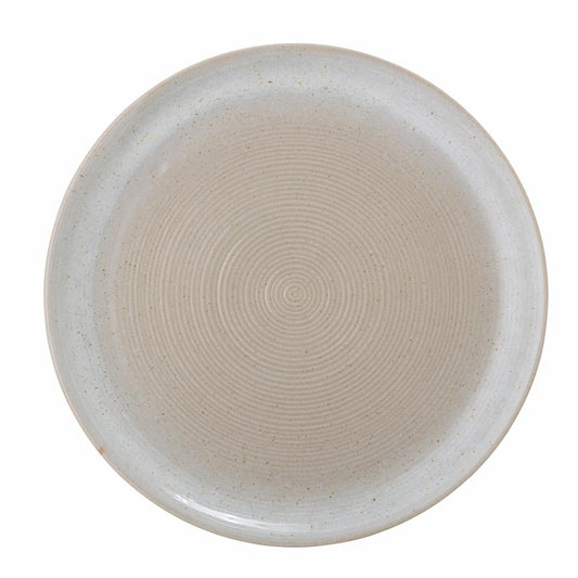 Taupe Plate Ø27 cm - Set of 6 - Nature