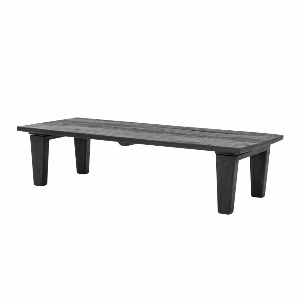 Riber Coffee Table / Bench - Black / Reclaimed Wood