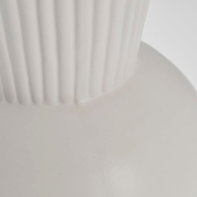 Anine vase H29,3 cm - white