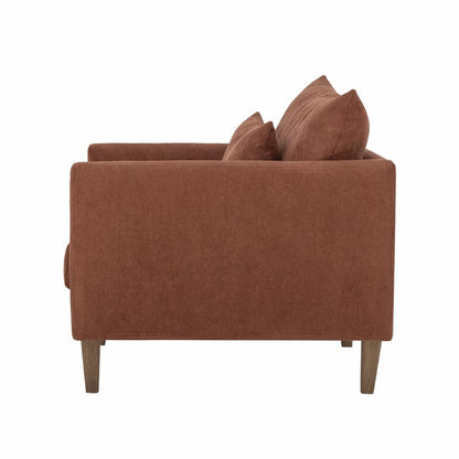 Thess Lounge Chair - Brown