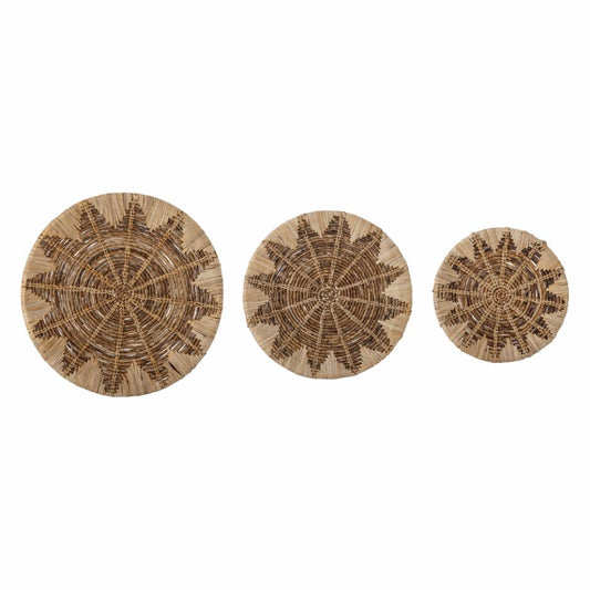 Sonna Wall Decor Set of 3 - Brown