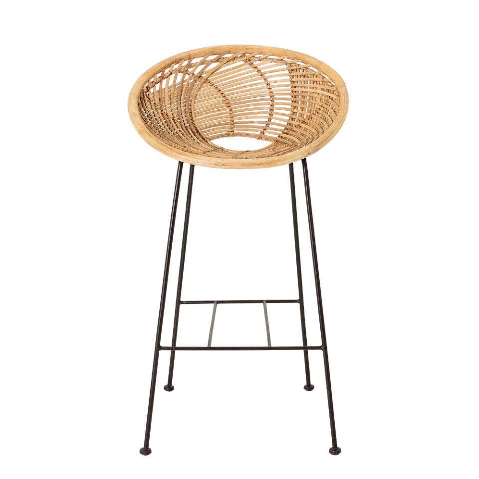 Yonne Bar Chair - Nature / Rattan