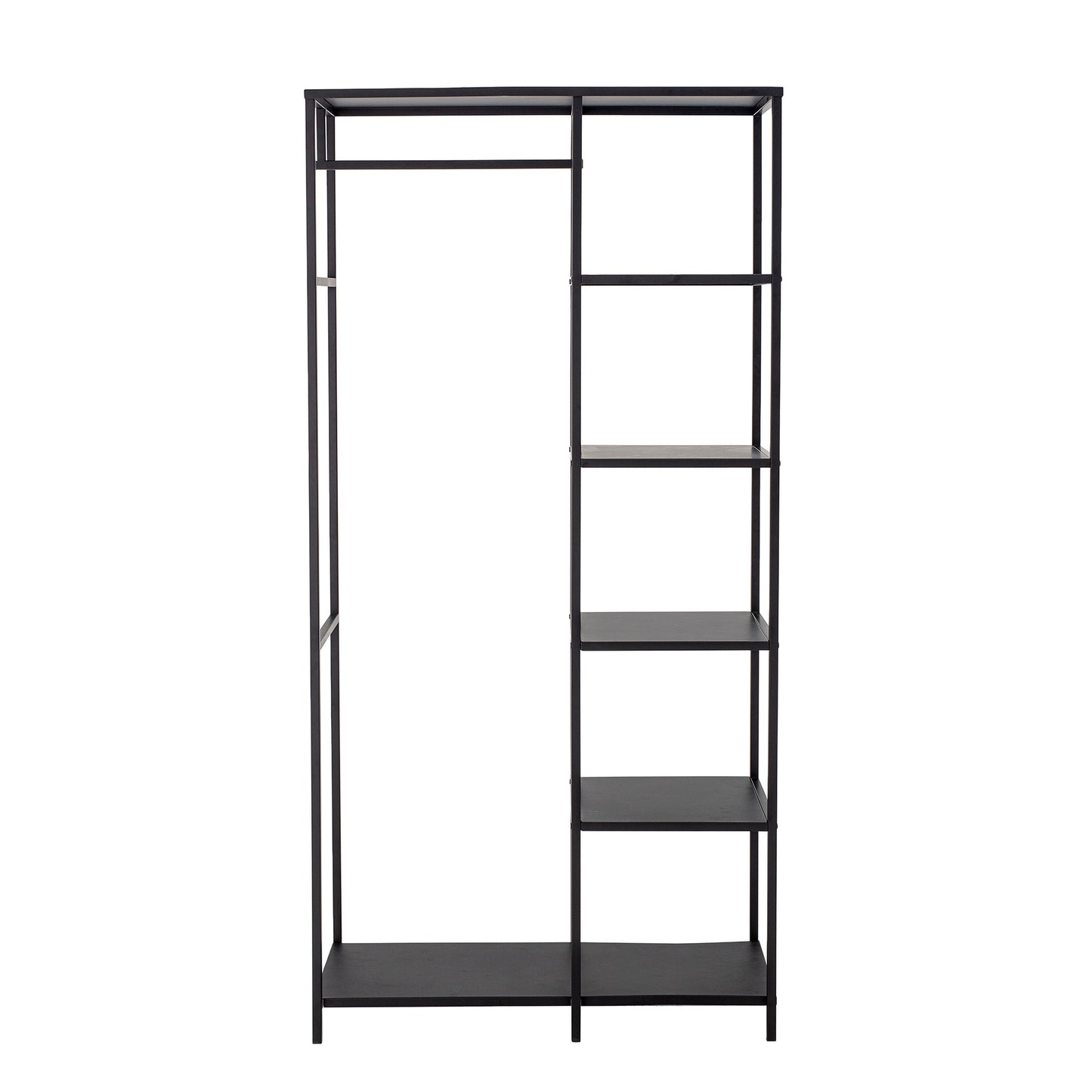 Valde Clothes Rack - Black / Metal