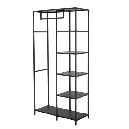 Valde Clothes Rack - Black / Metal