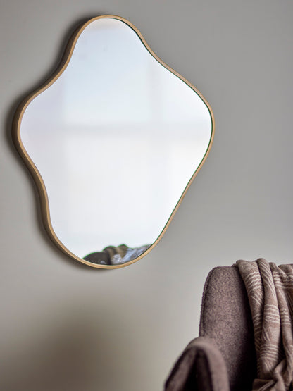 Abigail Wall Mirror - Brass