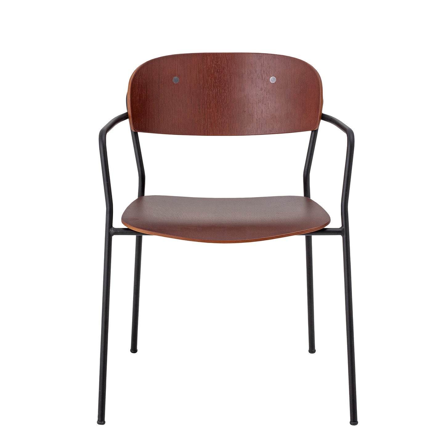 Piter Dining Chair 2pcs - Brown / Plywood