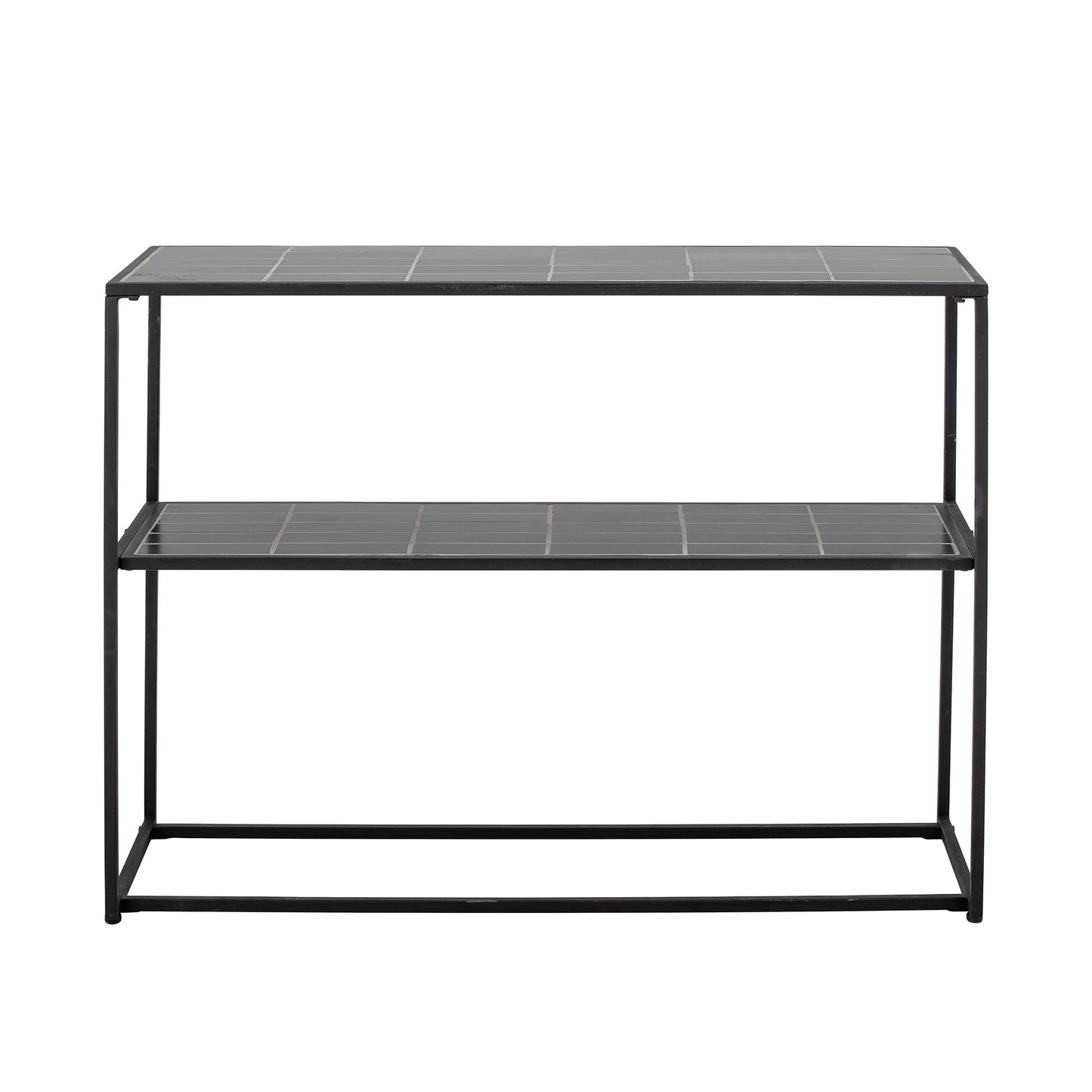 June Console Table - Black / Stone